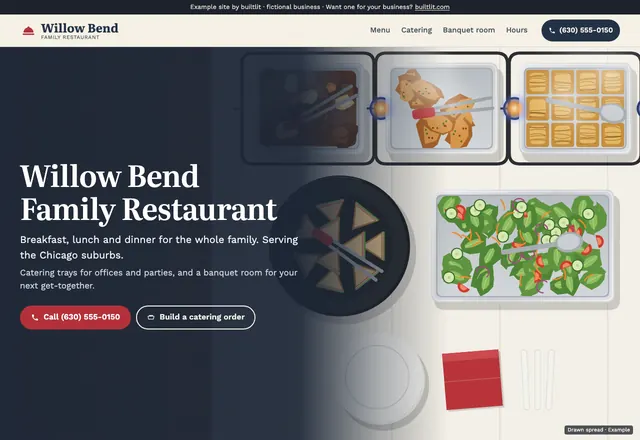 Willow Bend Family Restaurant, example site
